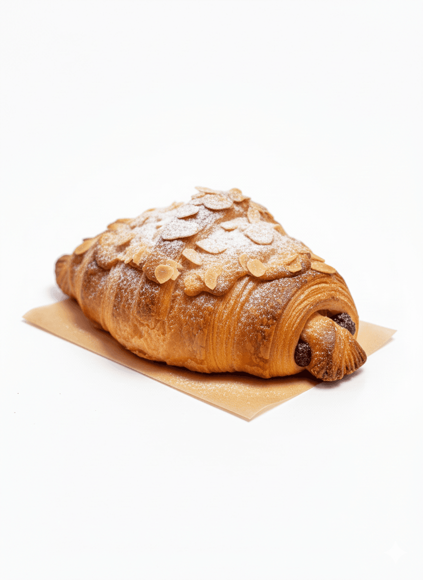 Pain au chocolat aux amandes
